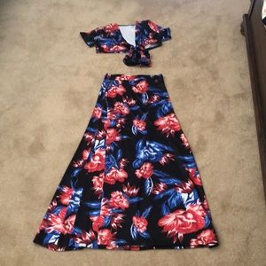 2 piece dress